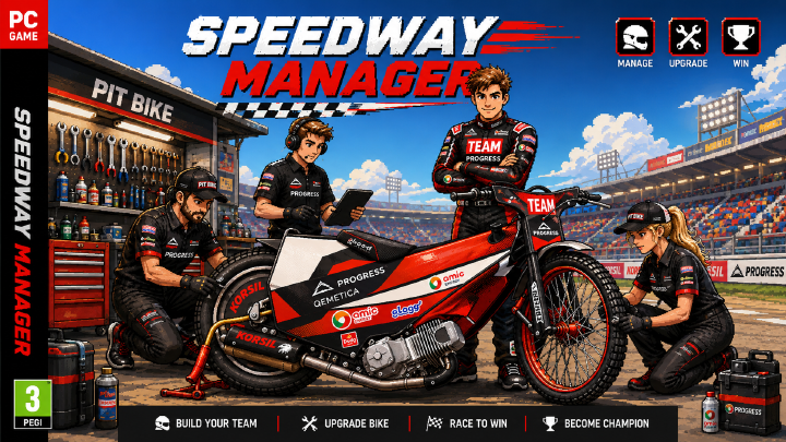 Speedway Manager — okładka gry